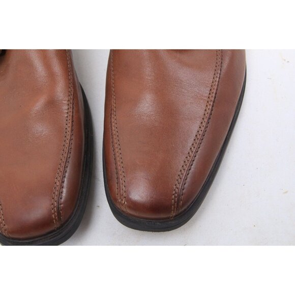 Clarks Tilden Oxfords Dress Shoes Mens Brown Leather Cap Toe Lace Up 13 M main image 5